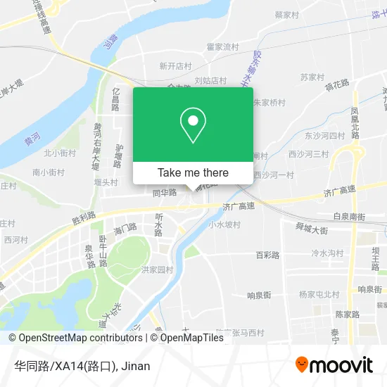 华同路/XA14(路口) map