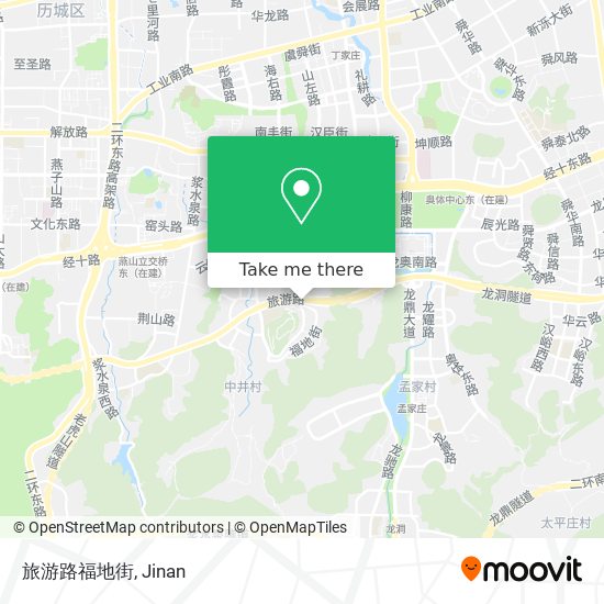 旅游路福地街 map