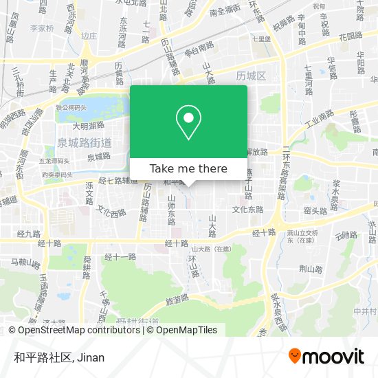 和平路社区 map