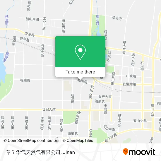 章丘华气天然气有限公司 map