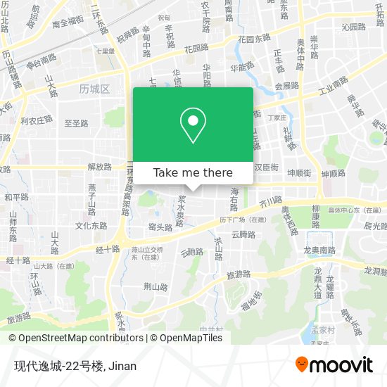 现代逸城-22号楼 map