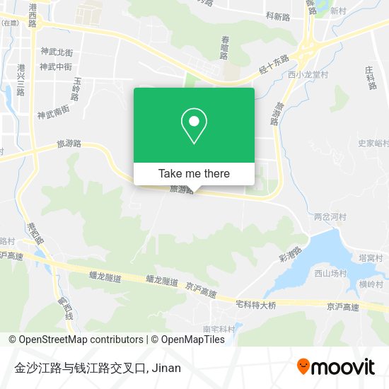 金沙江路与钱江路交叉口 map