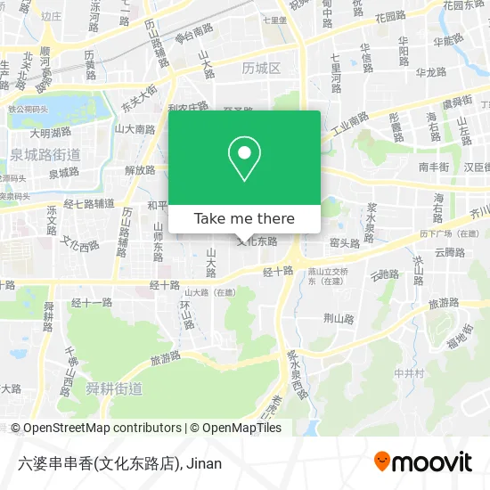 六婆串串香(文化东路店) map