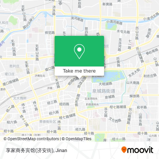 享家商务宾馆(济安街) map