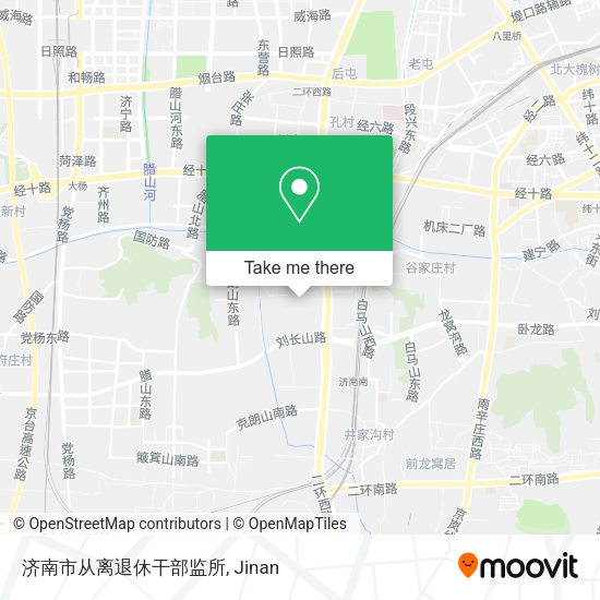 济南市从离退休干部监所 map