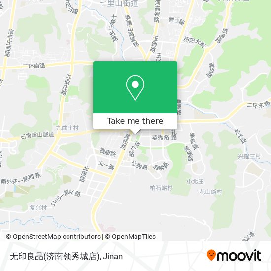 无印良品(济南领秀城店) map