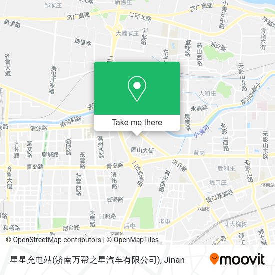 星星充电站(济南万帮之星汽车有限公司) map