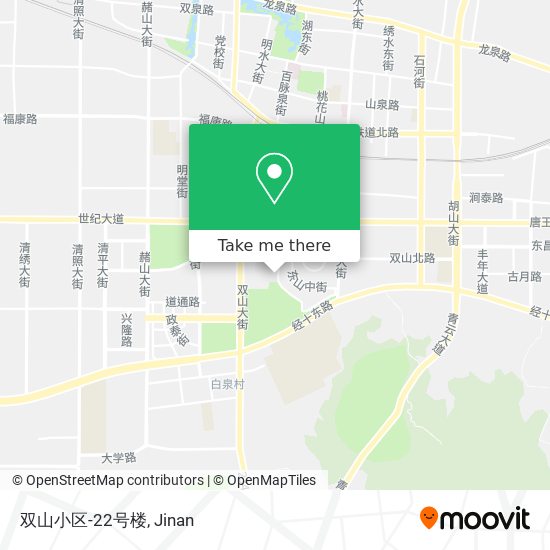双山小区-22号楼 map
