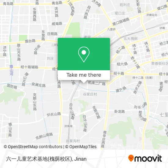 六一儿童艺术基地(槐荫校区) map