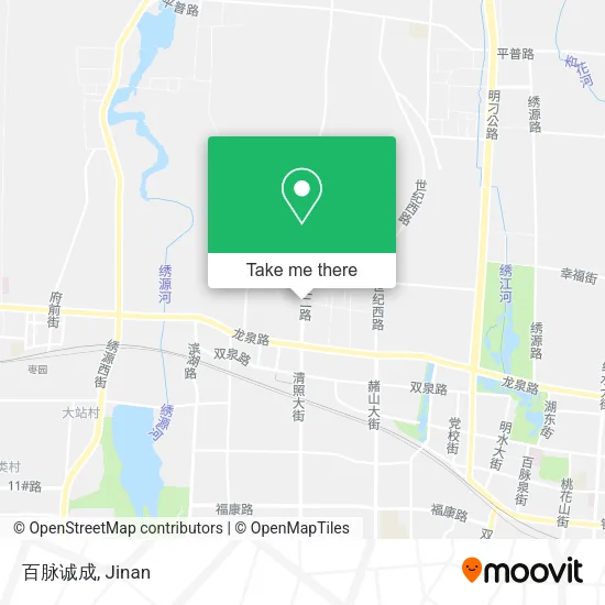 百脉诚成 map