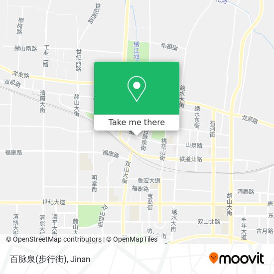 百脉泉(步行街) map