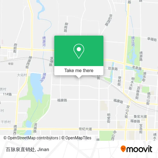 百脉泉直销处 map