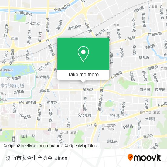 济南市安全生产协会 map