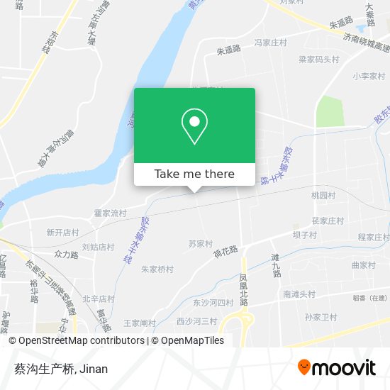 蔡沟生产桥 map