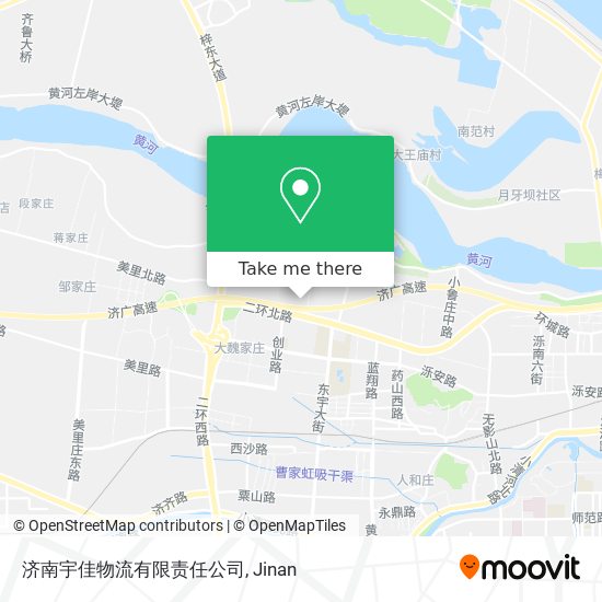 济南宇佳物流有限责任公司 map