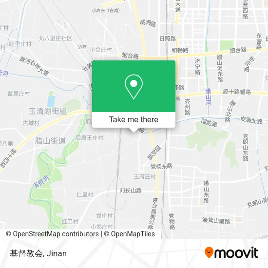 基督教会 map