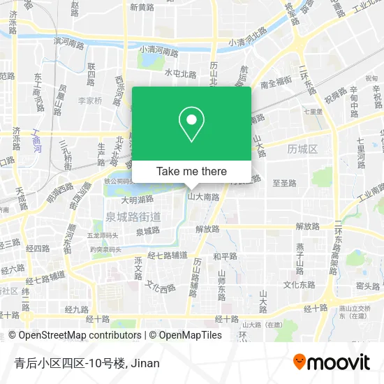 青后小区四区-10号楼 map