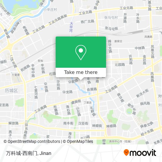 万科城-西南门 map