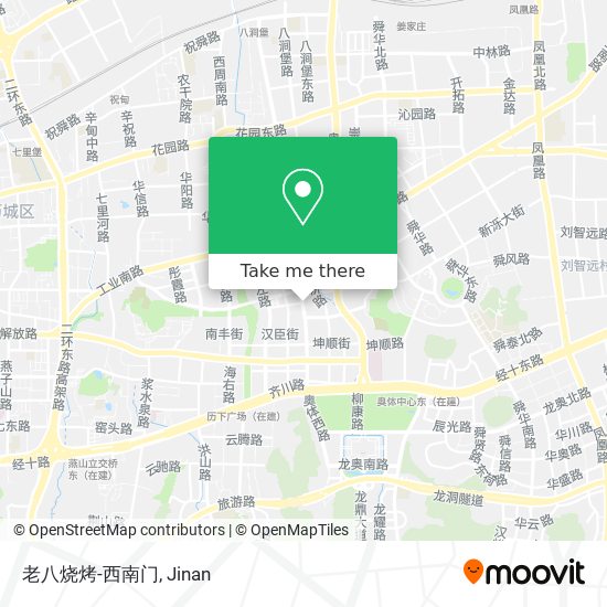 老八烧烤-西南门 map
