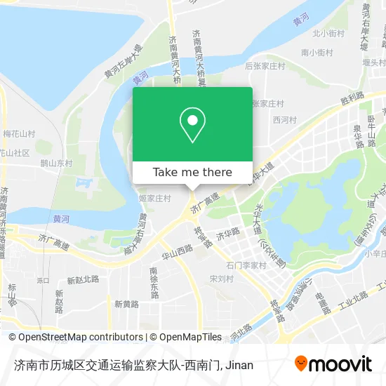 济南市历城区交通运输监察大队-西南门 map