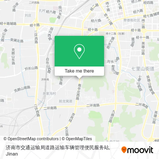 济南市交通运输局道路运输车辆管理便民服务站 map