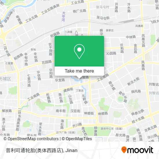 普利司通轮胎(奥体西路店) map