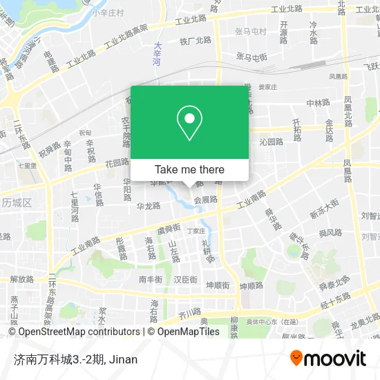 济南万科城3.-2期 map
