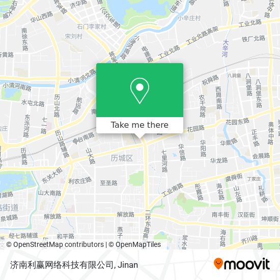 济南利赢网络科技有限公司 map