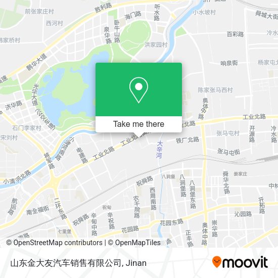 山东金大友汽车销售有限公司 map