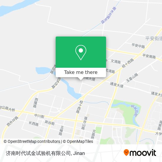 济南时代试金试验机有限公司 map