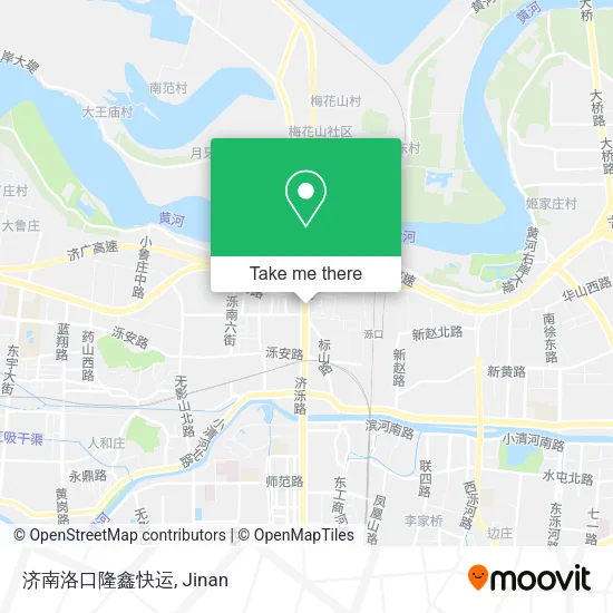 济南洛口隆鑫快运 map