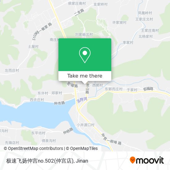 极速飞扬仲宫no.502(仲宫店) map