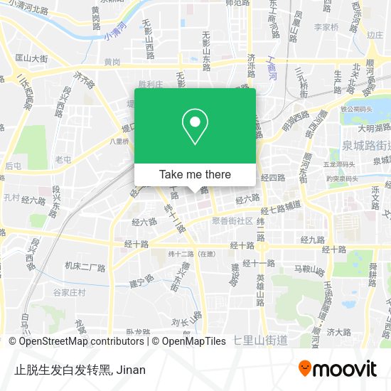 止脱生发白发转黑 map