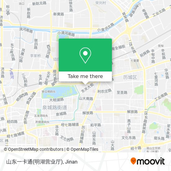 山东一卡通(明湖营业厅) map
