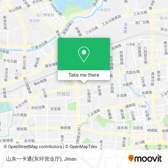山东一卡通(东环营业厅) map