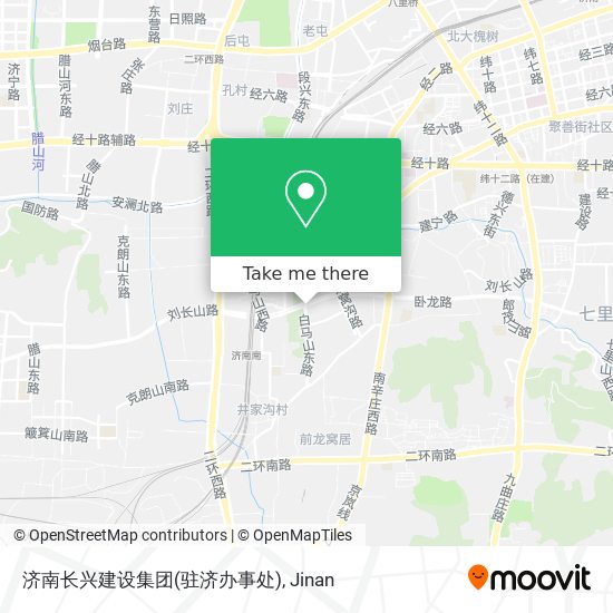 济南长兴建设集团(驻济办事处) map