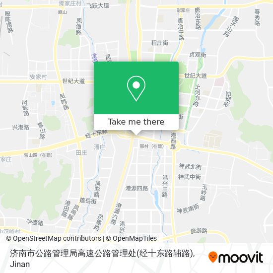 济南市公路管理局高速公路管理处(经十东路辅路) map