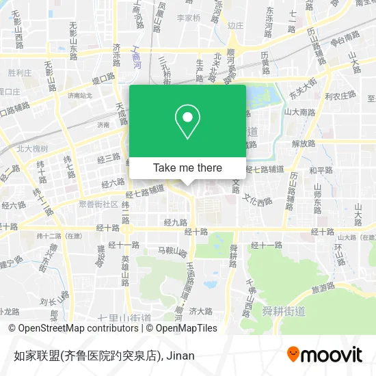 如家联盟(齐鲁医院趵突泉店) map