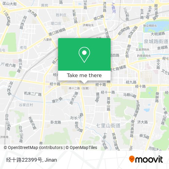 经十路22399号 map
