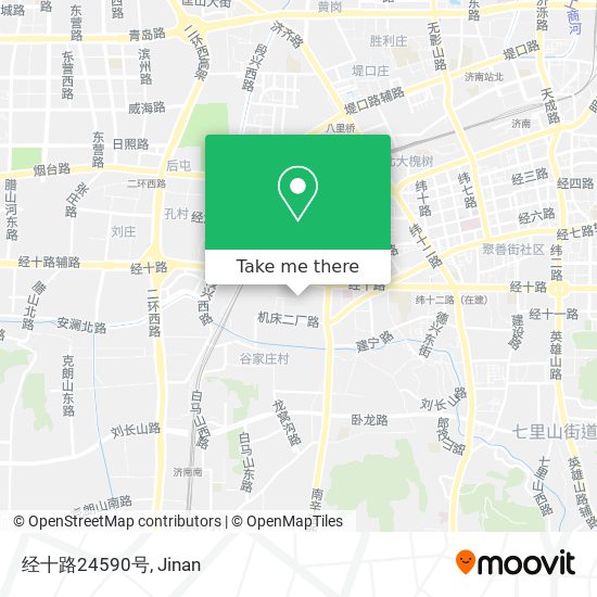 经十路24590号 map