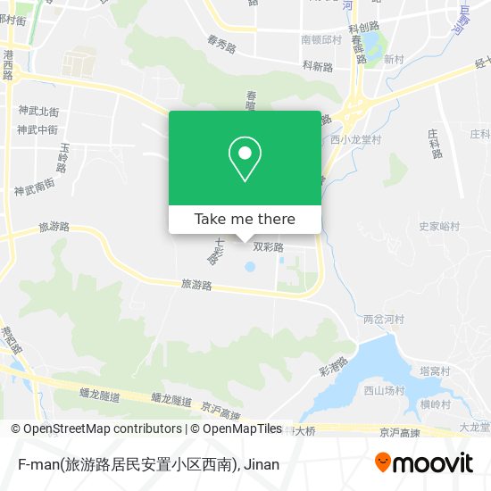 F-man(旅游路居民安置小区西南) map