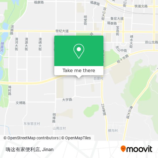嗨这有家便利店 map
