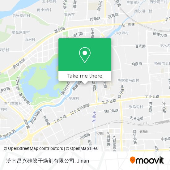 济南昌兴硅胶干燥剂有限公司 map