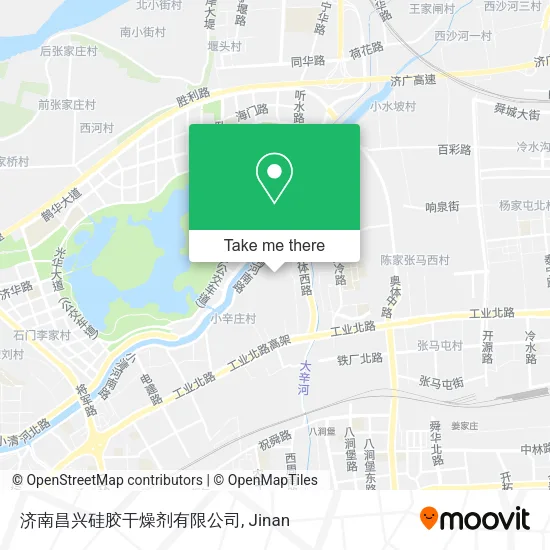 济南昌兴硅胶干燥剂有限公司 map