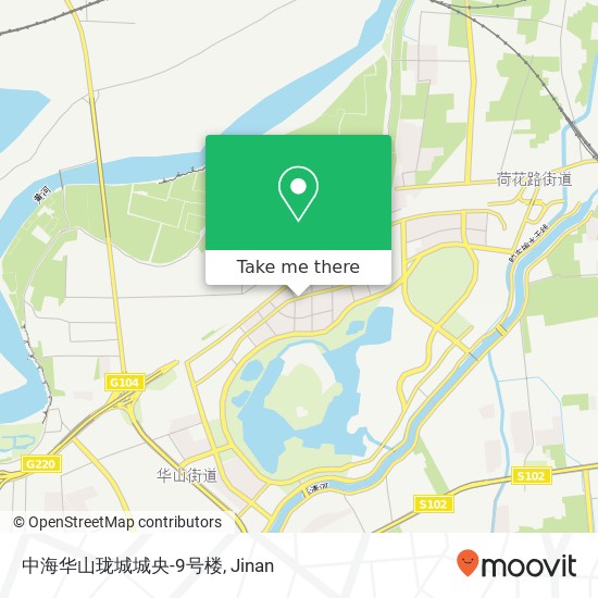 中海华山珑城城央-9号楼 map