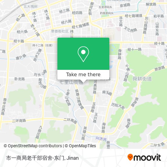 市一商局老干部宿舍-东门 map