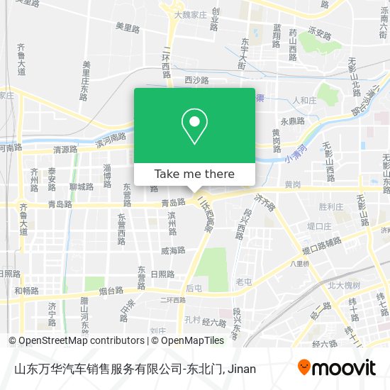 山东万华汽车销售服务有限公司-东北门 map