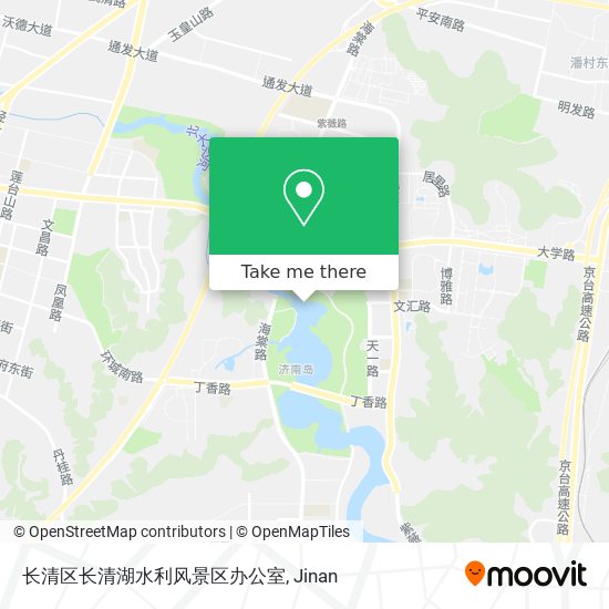 长清区长清湖水利风景区办公室 map