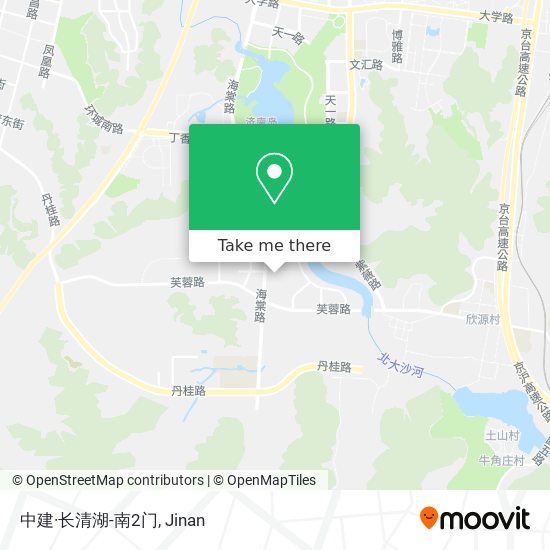 中建·长清湖-南2门 map