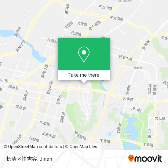 长清区快吉客 map